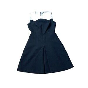 Karen Millen Dress Size 6 Womens Black Sleeveless